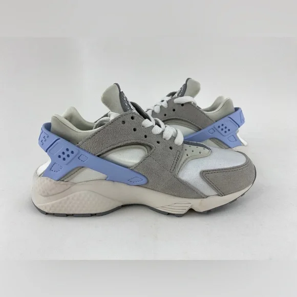 Nike Air Huarache Grey Celestine Blue Women's Sneakers Shoes DV6983-100 - Picture 9 of 12